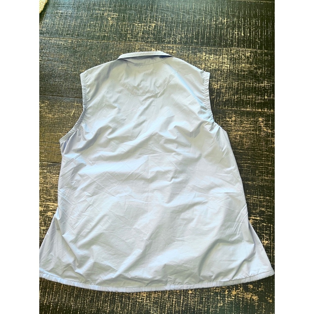Woolrich Women's Lightweight Zip Front Vest Light Blue Size Large Outdoor Casual - Picture 7 of 7